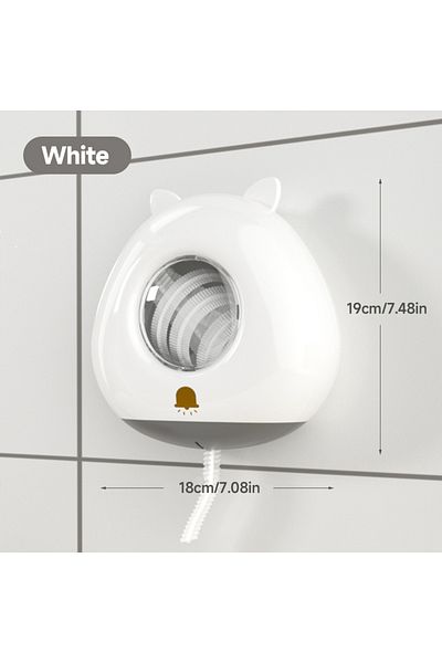 Choice Send 100 cling films White Bear Freshness Film Cover Storage Box Kitchen Wall Mounted Large Capacity