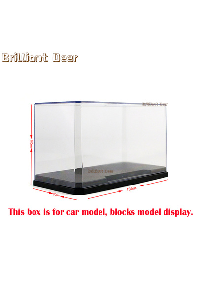 choice2 car model box 3 Steps Dustproof Acrylic Figures City Car Model Collec...