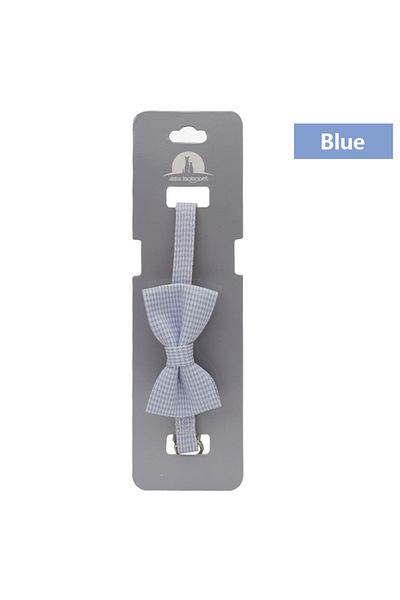 Choice Blue Dog Bow Collar Set - Adjustable Mixed Colors For Large Breeds - Perfect For Spring/Summer & Ind