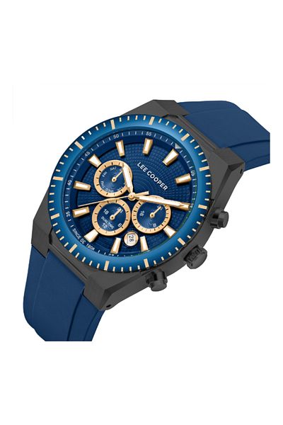 Lee Cooper Men Multi Function Dark Blue Dial Watch - LC08088.999