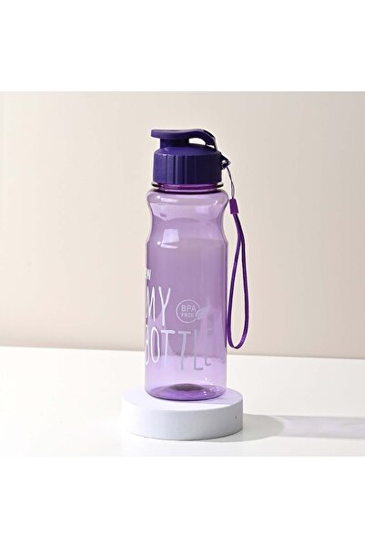 Choice زجاجة مياه إبداعية أرجوانية سعة 0.65 لتر، زجاجة مياه رياضية للرجال وال...