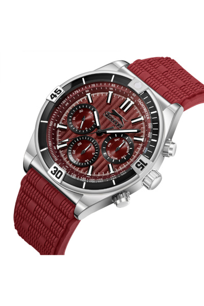 Slazenger SLAZENGER Men's Multi Function Red Dial Watch - SL.9.2389.2.05