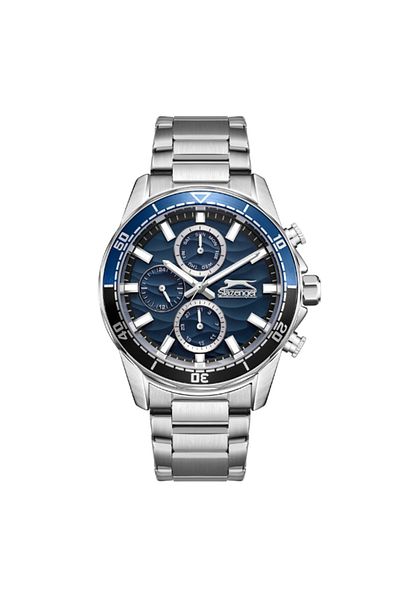 Slazenger SLAZENGER Men's Multi Function Blue Dial Watch - SL.9.2396.2.01
