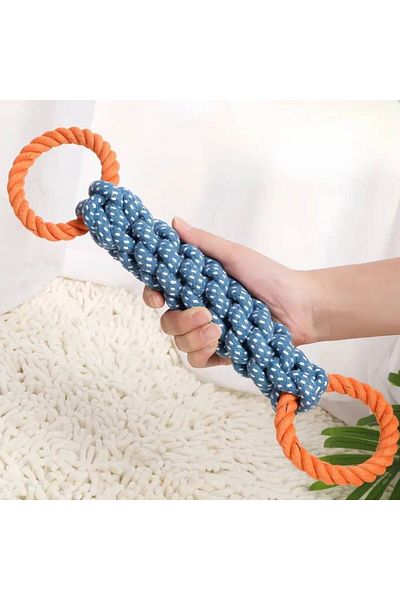 Choice 40cm rope toy2 Pet Indestructible Toy For Medium Large Dogs Tough Nature Cotton Rope Puppy Toy Dog A