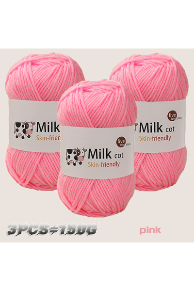 Choice 31 مسحوق متوسط 150 جرام غزل الحليب متوسط الخشونة يدوي الصنع غزل نسج DI...