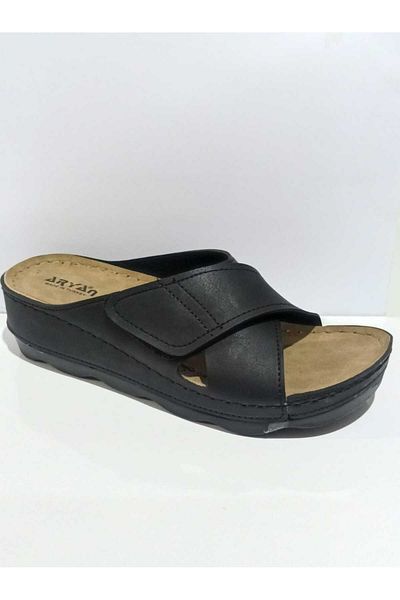 ARYAN 37-891 Ανατομικές Γυναικείες Παντόφλες Wedge Heel