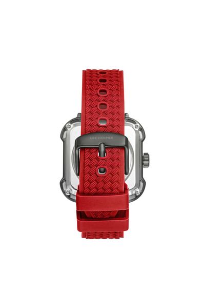 Lee Cooper Men Automatic Red Dial Watch - LC08072.688