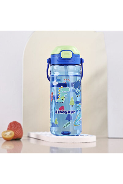 Choice 501-600ml C 550ML Plastic Straw Water Cup Sports Water Bottle High Value Outdoor Camping Drinking To