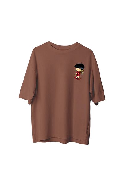 npLStore Унисекс тениска с щампа Chen Oversize
