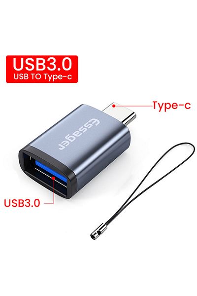 Choice Essager Type C To USB 3.0 OTG Adapter USB-C Male To USB Female Converter For Macbook Xiaomi Huawe...