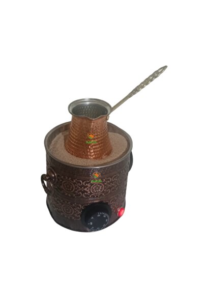 SAFİR Copper Sand Coffee Machine SINGLE Coffee Pot, 1 Quality A++ COPPER SAND COFFEE MAKER FOR HOME SAPPHIRE