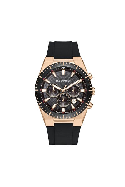 Lee Cooper Men Multi Function Black Dial Watch - LC08088.451
