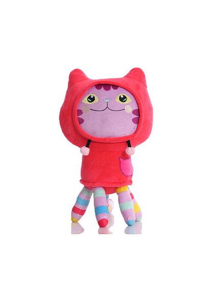 Choice 25CM 9 Popular Gaby Doll House Plush Toys Mercat Cartoon Filling Animal Smiling Cat Car Cat Embracin