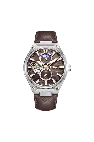 Lee Cooper Men Automatic Dark Brown Dial Watch - LC08122.342