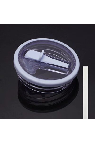 Choice غطاء بديل لكوب مسطح القاع باللون الرمادي الفاتح سعة 40 أونصة لكوب Stan...