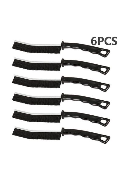 Choice 6pcs 6/2pcs Durable Grout Gap Cleaning Brush Kitchen Toilet Tile Joints Dead Angle Hard Bristle Clea