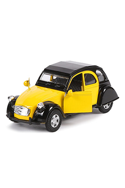 Choice1 yellow 1/32 Scale Alloy Classic Car Model Pull Back Diecast Children'...