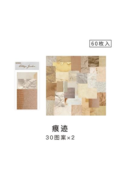Choice A 60 Sheets Vintage Collage Scrapbooking Journal Material paper Card Making DIY Retro Source Paper .