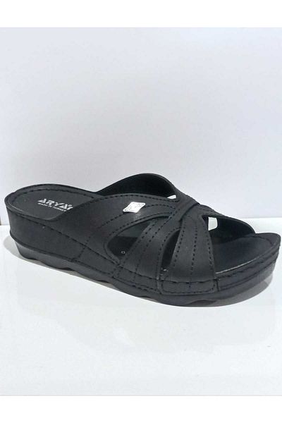 ARYAN 37-953 Ανατομικές Γυναικείες Παντόφλες Wedge Heel