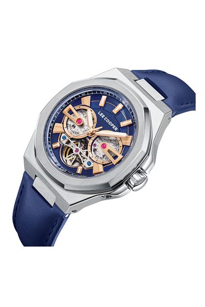 Lee Cooper Men Automatic Dark Blue Dial Watch - LC08125.399