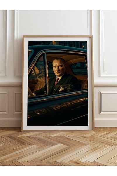 HOMEPACK Единична картина в дървена рамка, единичен плакат, картина TK/10817
