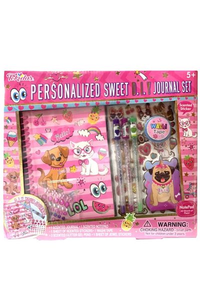 Tokidas by Glitz Personalized Sweet D.I.Y Journal Set