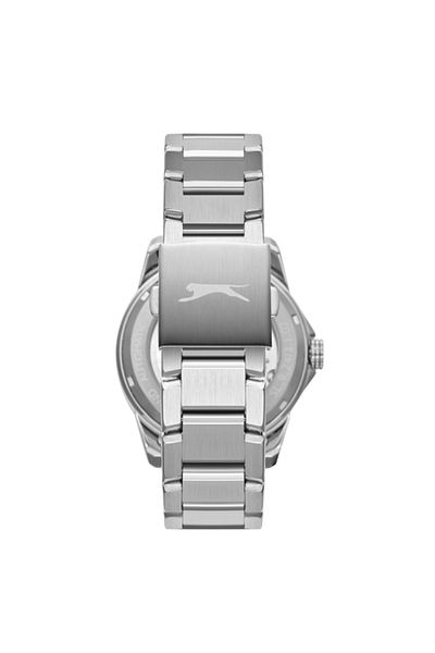 Slazenger SL.9.2413.1.03 Men Automatic  Display Watch & Metal Strap Silver