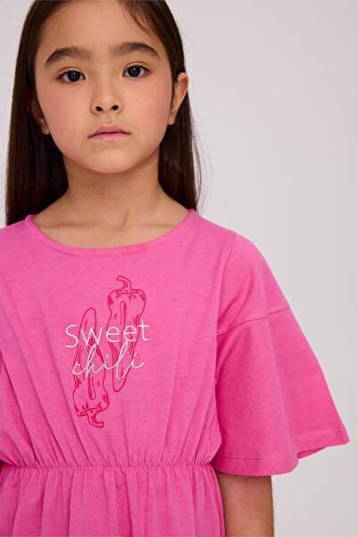 Tyess Bg Store Girls Pink Dress