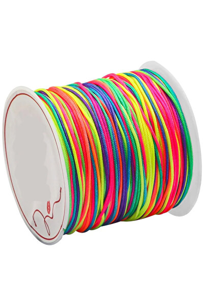 Choice 0.8 مم سبعة ألوان 1 لفة خيط اليشم المنسوج مجوهرات إكسسوارات الخرز DIY ...