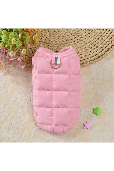 Choice M Pink Winter Warm Dog Coat Jacket Windproof Dog Clothes For Small Dogs Padded Clothing Chihuahua Cl