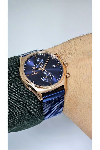 Raymond Rym-1048 Stainless Steel - 2 Years Warranty - Raymond Men's Wristwatch