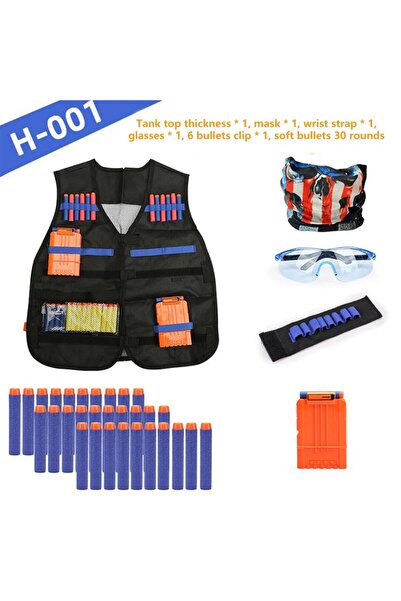 Choice طقم بدلة سترة تكتيكية جديدة للأطفال من سلسلة Nerf N-Strike Elite للعبة...