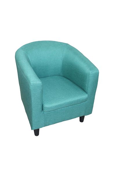 Homelux Marshall armchair, 69X78X82 cm, fabric, green, wood