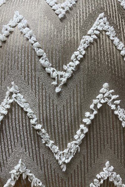 Cortibo Verona Patterned Mink Throw Pillow Cover