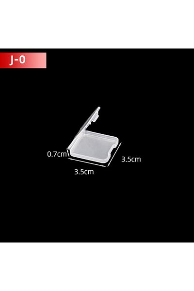 Choice 10pcs J0 5pcs/10pcs Pp Storage Box Mini Transparent Plastic Case Container Square Rectangle Packagin