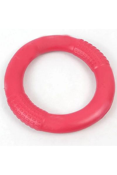 Choice 1pc Red 1pc Orange Dog Toys Pet Flying Disk Training Ring Puller EVA Interactive Training Ring Pulle