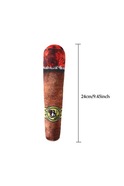 Choice Cigar Pet Funny Toys Cigar Big Smoke Plush Sound Squeak Fake Cigarettes Toys Dog Chew Molar Interact