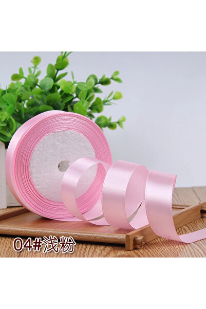 Choice 25 ياردة طول 20 مم عرض شرائط الساتان الوردية 6 مم 1 سم 1.5 سم 2 سم 2.5...