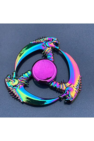 Choice مجموعة من 32 لعبة فيدجيت معدنية بألوان قوس قزح، دوارات أصابع ملونة، دو...