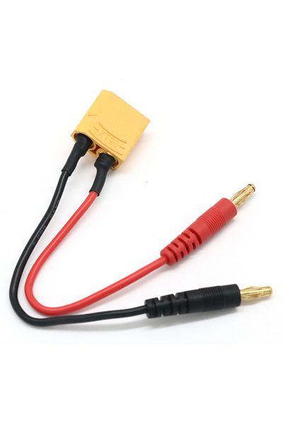 Choice 4.0 to XT90 20CM XT30 XT60 XT90 T Plug Charge Lead to 4.0mm Banana Plugs Charge Cable Silicone Wire