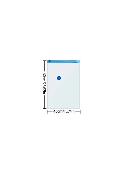 Choice 40x 60 1pc 1pc 6Sizes Moisture Proof Vacuum Bag Clothes Storage With Valve Transparent Folding Trave