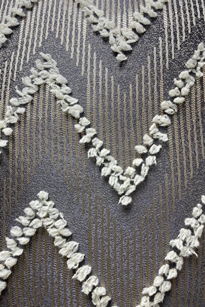 Cortibo Verona Patterned Throw Pillow Cover Stone Color