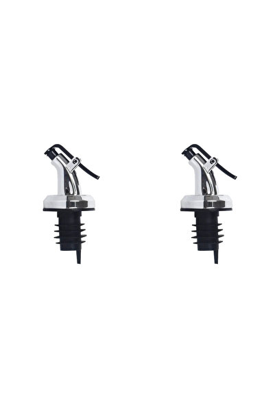 Choice3 2PCS Silver 1-5PCS Oil Bottle Stopper Lock Plug Seal Leak-proof Nozzle Sprayer Oil Bottle Stopper Ca