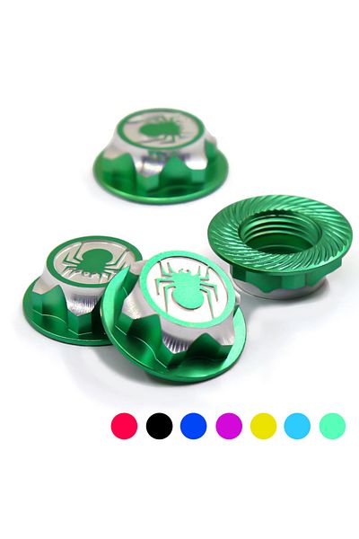Choice MULTI RS RC 4pc/lot Aluminium Wheel Hub Cover Antidust Cover 17mm HEX Nut For RC 1:8 Model Car Anti-