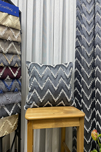 Cortibo Чохол з візерунком Верона, антрацитовий