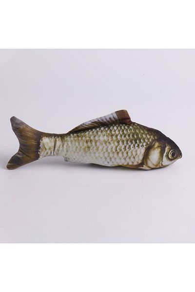 Choice Grass Carp Hot Sale Of Cat-teasing Toys Simulation Fish Tear-teasing Cat Chew Plush Toys Fish Cat Su