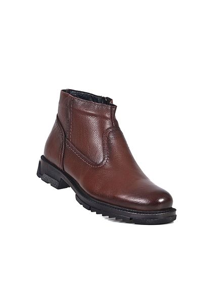 Cem Pekşen Ανδρικές μπότες από γνήσιο δέρμα Swat Life 4249 Brown