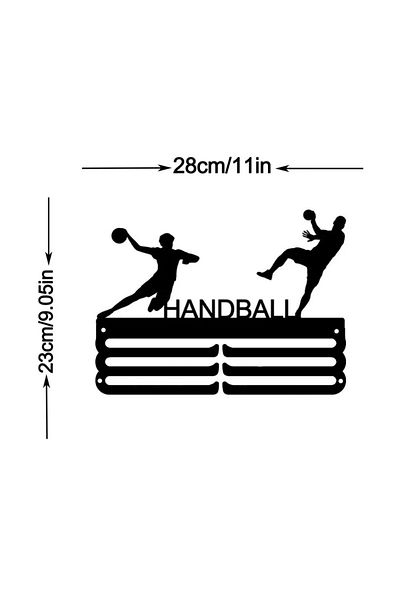 Choice TY3291-02 1PC Football/Running/ Ice Hockey Medal Hanger Display ，Wall Home Badge Competition Gymnast