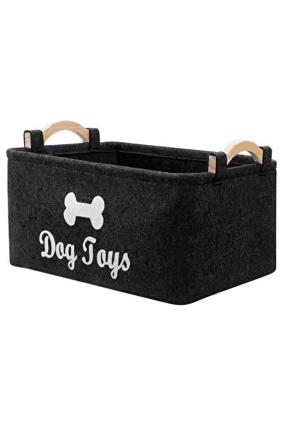 Choice Black A Cat and Dog Toy Storage Box with Various Styles and Types, Mad...