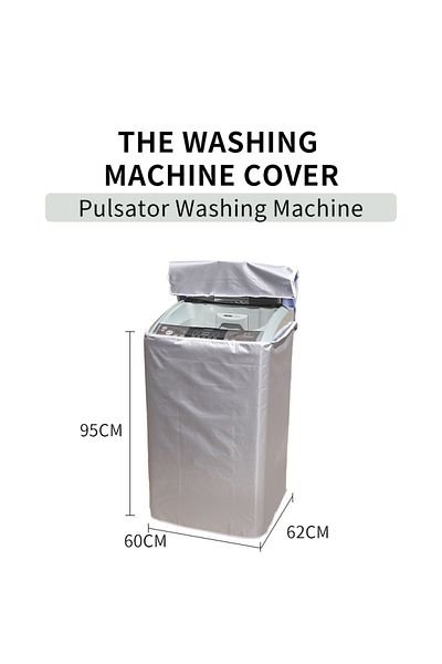 Choice L Waterproof Dustproof sun protection dryer cover household Protective cover Washing machine cover